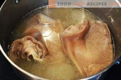 How to cook pork ears