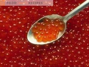 Why does red caviar taste bitter