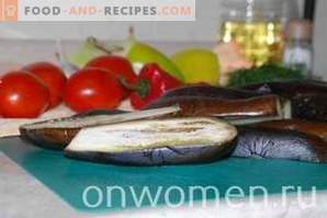 Eggplant Snack with Vegetables and Vinegar