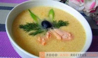Fish puree soup