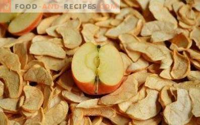 How to store dried apples