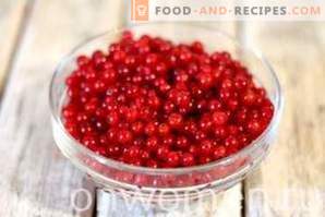 Red currant compote for the winter
