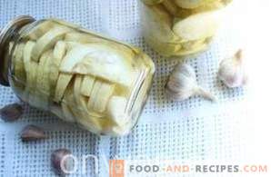 Marinated Zucchini with Garlic