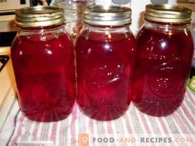 Cranberry compote for the winter