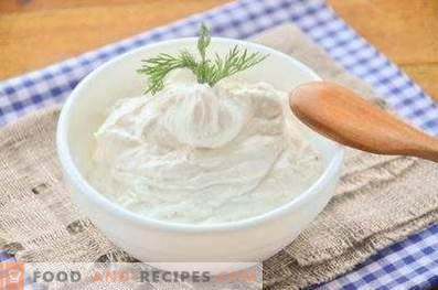 Curd Cream with Provencal Herbs