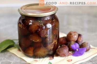Fig jam in a slow cooker