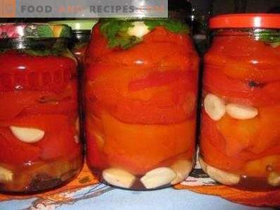 Armenian Bulgarian pepper for the winter