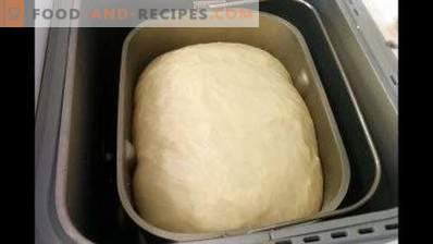 Dough for pies in bread maker