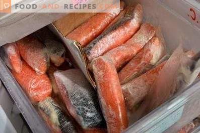 How to store salted red fish
