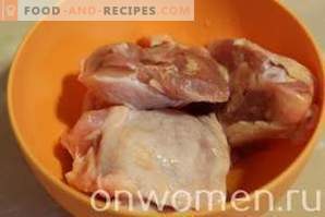 Chicken Thighs with Tomatoes in the Oven