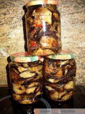 Fried eggplants for the winter