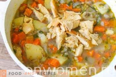 Buckwheat Chicken Soup