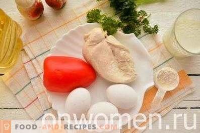 Chicken Breast Omelet