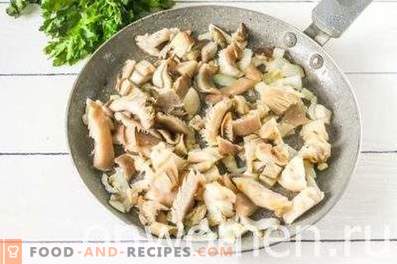 Frittata with mushrooms