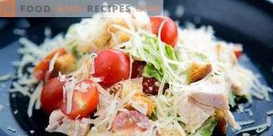 Caesar Salad with Smoked Chicken