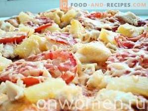 Chicken and Pineapple Pizza