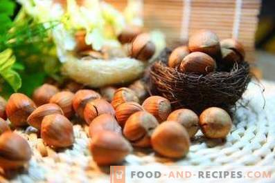 How to store hazelnuts