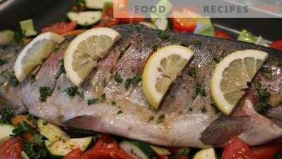 How to cook trout in the oven