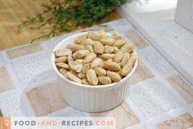 How to fry peanuts in the oven