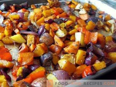 Vegetable stew in the oven