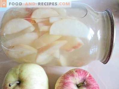 Apple compote for the winter