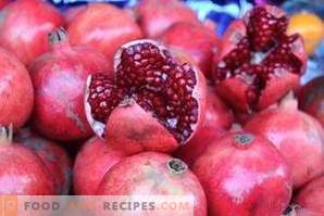 Pomegranate: health benefits and harm