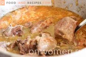 Lamb Pilaf in a Pan