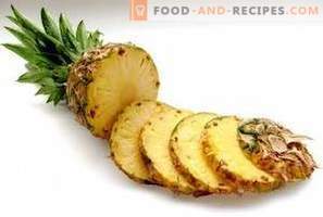Pineapple: health benefits and harm