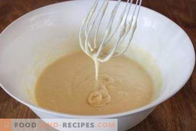 Sponge cake dough