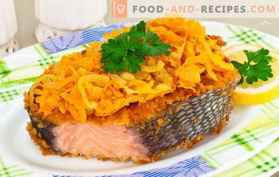 Fish classics: pink salmon with carrots. For all lovers of red fish - the best recipes of pink salmon with carrots