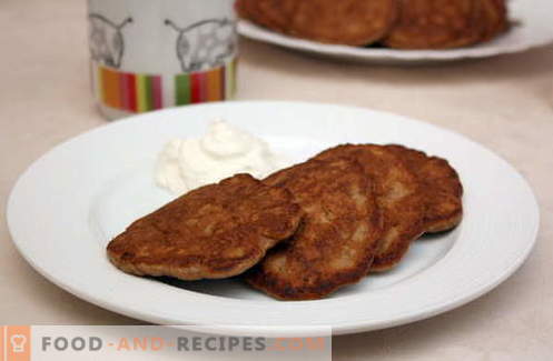 Liver fritters are the best recipes. How to properly and tasty to prepare liver pancakes.