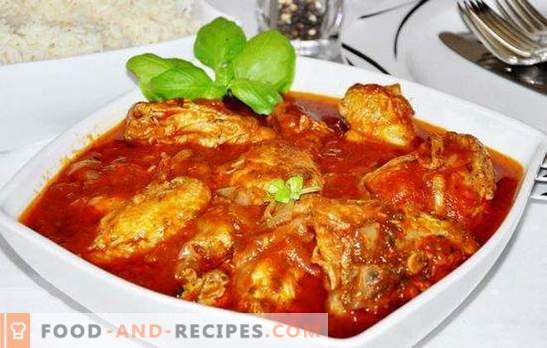 Chicken cooks from a chicken in a multicooker - a generous dish! Recipes hospitable chakhokhbili chicken in a slow cooker
