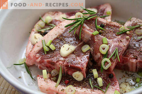 Marinades for meat - the best recipes. How to properly and tasty cook marinade for meat.