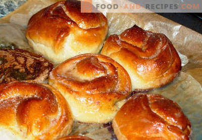 Sweet buns are the best recipes. How to properly and tasty cook sweet buns at home