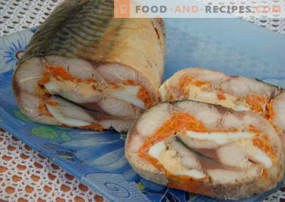 Mackerel roll - the best recipes. How to properly and tasty cook mackerel roll.