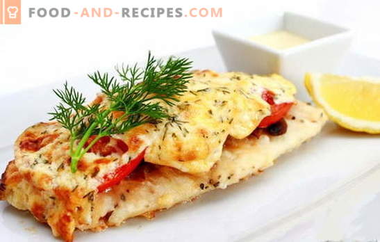 Baked fish fillet - a gastronomic explosion! Recipes for different baked fish fillets: with vegetables, mushrooms, sauces