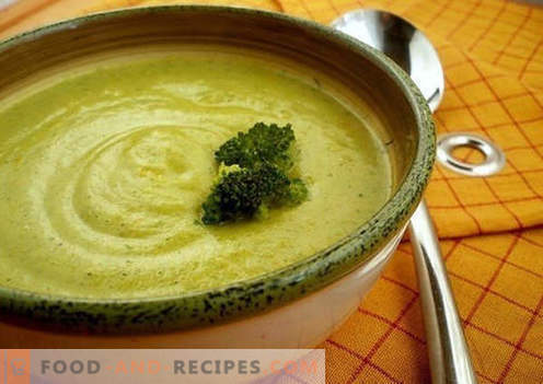 Broccoli puree is the best recipe. How to properly and tasty cooked broccoli puree.