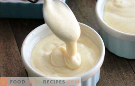 Custard sour cream - more tender does not happen! The technology of making custard sour cream for coating and decorating cakes