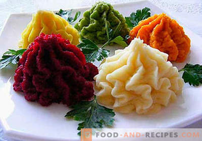 Vegetable puree - the best recipes. How to properly and tasty cooked vegetable puree.