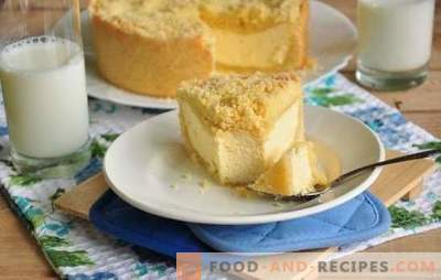 Royal cheesecake (step-by-step recipe) - an exquisite cottage cheese dessert. Royal cheesecake in a slow cooker: a step by step recipe