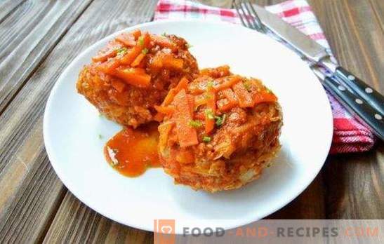 Lazy cabbage rolls in a slow cooker - a favorite dish in minutes. How to cook delicious lazy cabbage rolls in a slow cooker: secrets