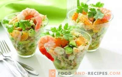 Light salads without mayonnaise: tasty, satisfying, new. The best recipes for light salads without mayonnaise with cheese, eggs, pita bread, cod liver