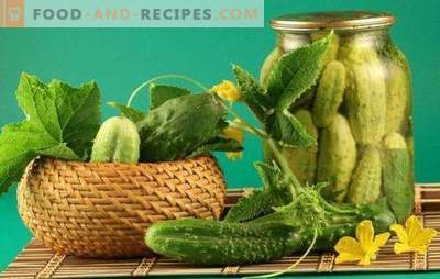 Canned cucumbers for the winter: will the crunch persist? Various ways of harvesting canned cucumbers for the winter