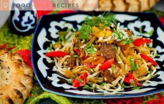 Step-by-step recipe for lagman: features of Asian cuisine. What should be the 