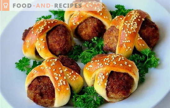 Cutlet in dough - they make us happy together! Recipes cutlets in the dough in the oven and pan, natural and with fillings