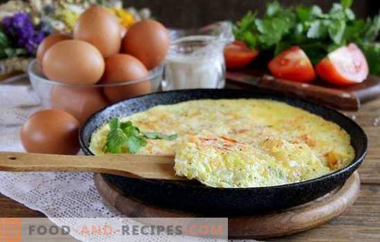 Errors novices making omelettes