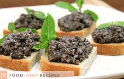 Kaviar von Austernpilzen - wie eine Großmutter in der Speisekammer. Kochen Sie zu jeder Jahreszeit hausgemachten Kaviar aus Austernpilzen nach zuverlässigen Rezepten