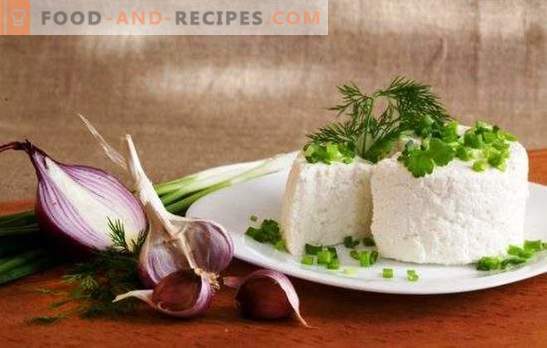 Goat's curd cheese is a healthy product. What dishes can be prepared using goat cheese?