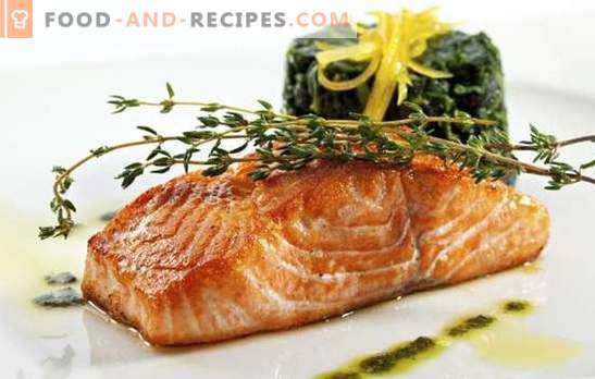 Dishes from pink salmon - a great variety of flavors. Recipes of original dishes of pink salmon: first and second, salads and appetizers