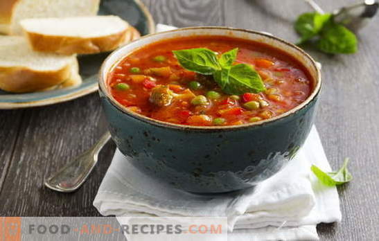 Italian soup - recipes of varying complexity and secrets. Delicious, fragrant and rich Italian soups in your kitchen